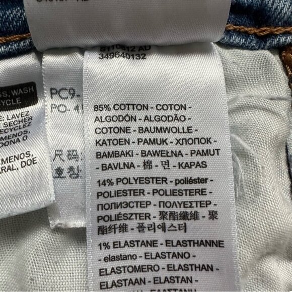 Levi's Wedgie Straight Bridge of Bellflower Jeans Coastal Cowgirl - Size 29 - Picture 14 of 16